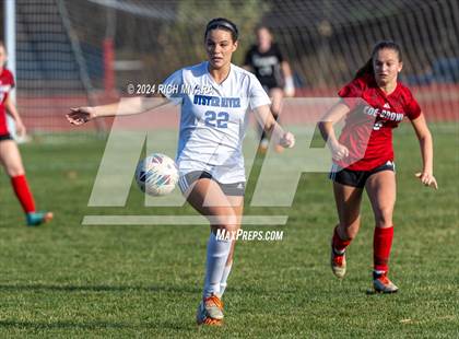 Thumbnail 3 in Coe-Brown Academy vs. Oyster River (NHIAA D2 Quarterfinal) photogallery.