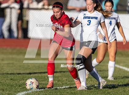 Thumbnail 3 in Coe-Brown Academy vs. Oyster River (NHIAA D2 Quarterfinal) photogallery.