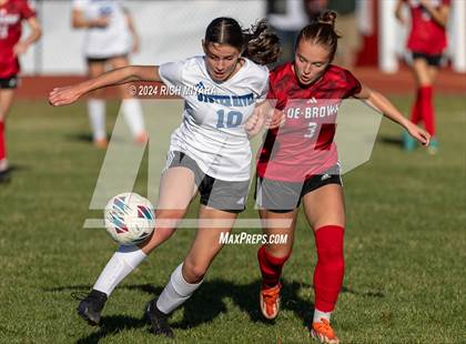 Thumbnail 1 in Coe-Brown Academy vs. Oyster River (NHIAA D2 Quarterfinal) photogallery.