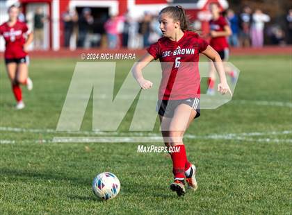Thumbnail 3 in Coe-Brown Academy vs. Oyster River (NHIAA D2 Quarterfinal) photogallery.