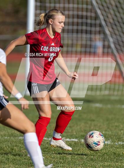 Thumbnail 2 in Coe-Brown Academy vs. Oyster River (NHIAA D2 Quarterfinal) photogallery.