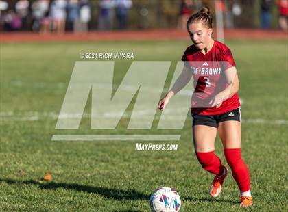 Thumbnail 2 in Coe-Brown Academy vs. Oyster River (NHIAA D2 Quarterfinal) photogallery.