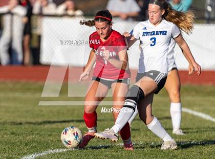 Thumbnail 3 in Coe-Brown Academy vs. Oyster River (NHIAA D2 Quarterfinal) photogallery.