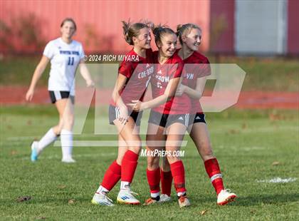 Thumbnail 3 in Coe-Brown Academy vs. Oyster River (NHIAA D2 Quarterfinal) photogallery.