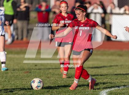 Thumbnail 2 in Coe-Brown Academy vs. Oyster River (NHIAA D2 Quarterfinal) photogallery.