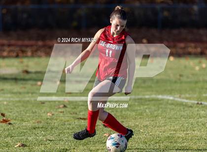 Thumbnail 3 in Coe-Brown Academy vs. Oyster River (NHIAA D2 Quarterfinal) photogallery.