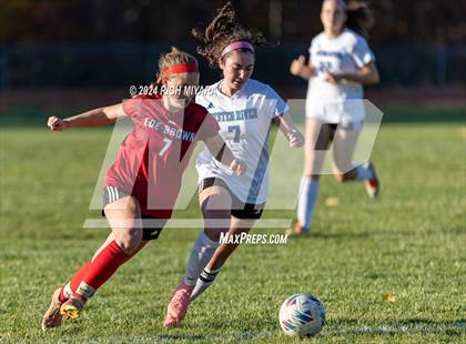 Thumbnail 2 in Coe-Brown Academy vs. Oyster River (NHIAA D2 Quarterfinal) photogallery.