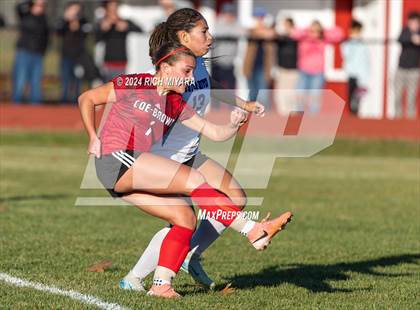Thumbnail 1 in Coe-Brown Academy vs. Oyster River (NHIAA D2 Quarterfinal) photogallery.