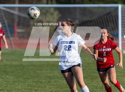 Thumbnail 2 in Coe-Brown Academy vs. Oyster River (NHIAA D2 Quarterfinal) photogallery.