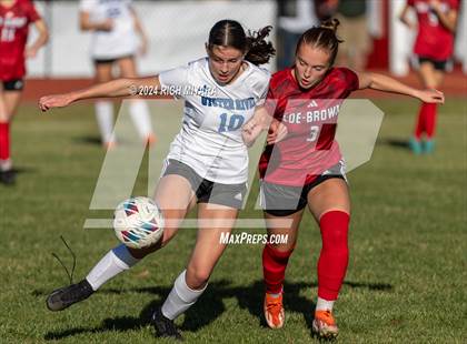 Thumbnail 3 in Coe-Brown Academy vs. Oyster River (NHIAA D2 Quarterfinal) photogallery.