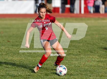Thumbnail 3 in Coe-Brown Academy vs. Oyster River (NHIAA D2 Quarterfinal) photogallery.