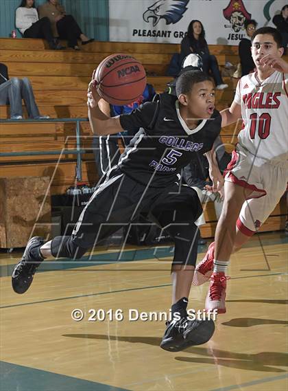 Thumbnail 3 in Pleasant Grove vs. College Park (Adidas Challenge) photogallery.