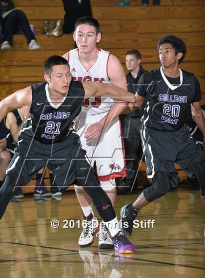 Thumbnail 1 in Pleasant Grove vs. College Park (Adidas Challenge) photogallery.