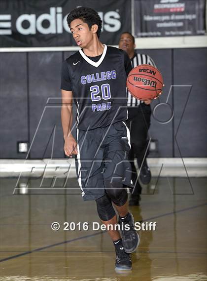 Thumbnail 2 in Pleasant Grove vs. College Park (Adidas Challenge) photogallery.