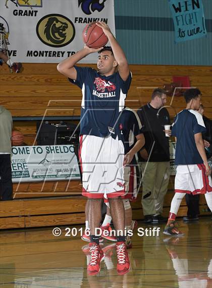 Thumbnail 1 in Pleasant Grove vs. College Park (Adidas Challenge) photogallery.