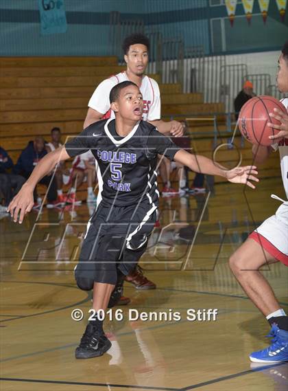 Thumbnail 1 in Pleasant Grove vs. College Park (Adidas Challenge) photogallery.