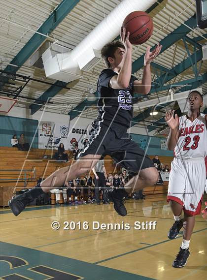 Thumbnail 2 in Pleasant Grove vs. College Park (Adidas Challenge) photogallery.