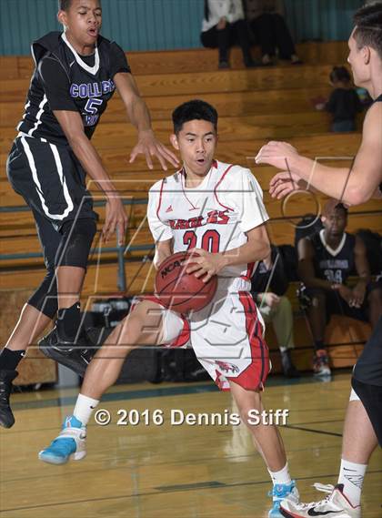 Thumbnail 2 in Pleasant Grove vs. College Park (Adidas Challenge) photogallery.
