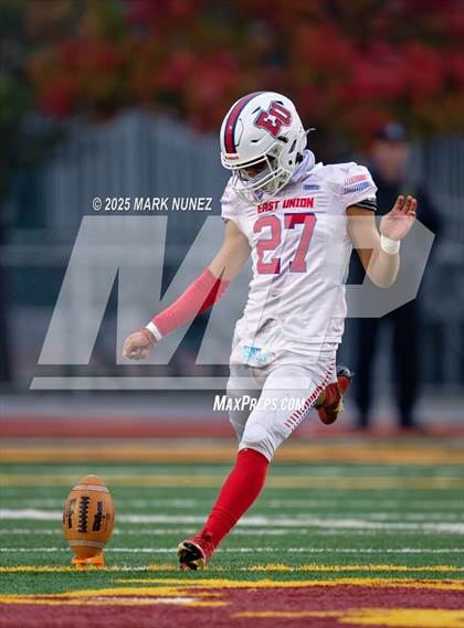 Thumbnail 3 in East Union @ Roseville (CIF SJS Division 4 Final) photogallery.