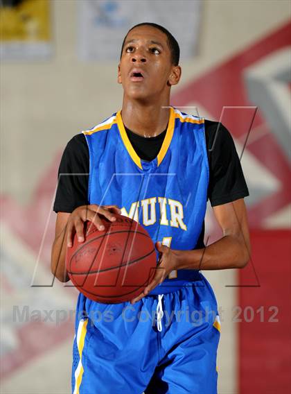 Thumbnail 1 in Muir vs. Renaissance Academy (Rose City Roundball Classic) photogallery.