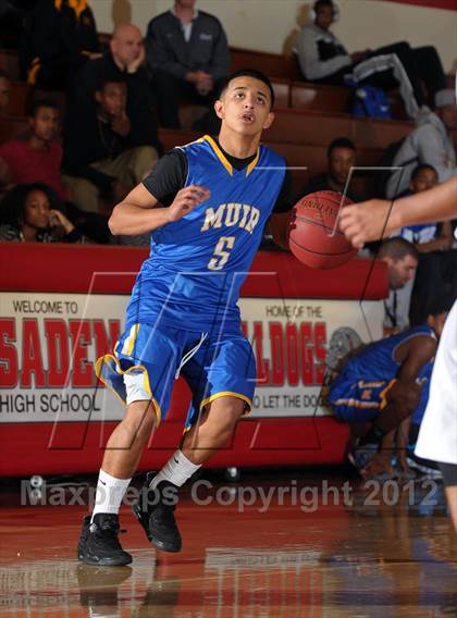 Thumbnail 1 in Muir vs. Renaissance Academy (Rose City Roundball Classic) photogallery.