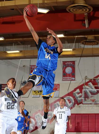 Thumbnail 2 in Muir vs. Renaissance Academy (Rose City Roundball Classic) photogallery.
