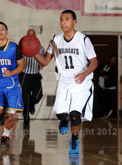Thumbnail 2 in Muir vs. Renaissance Academy (Rose City Roundball Classic) photogallery.