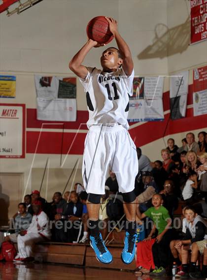 Thumbnail 2 in Muir vs. Renaissance Academy (Rose City Roundball Classic) photogallery.