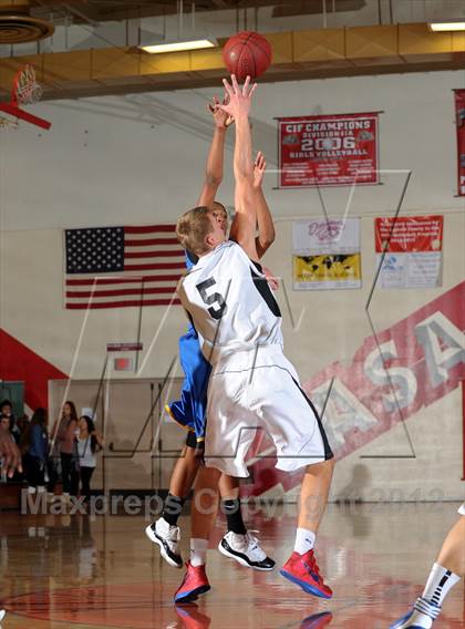 Thumbnail 1 in Muir vs. Renaissance Academy (Rose City Roundball Classic) photogallery.
