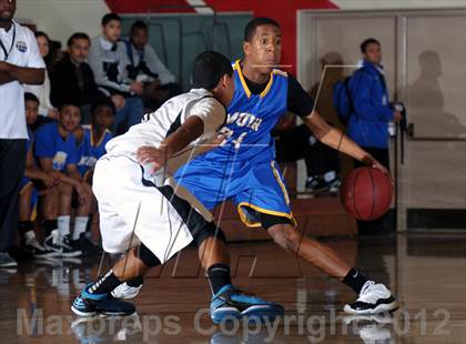 Thumbnail 3 in Muir vs. Renaissance Academy (Rose City Roundball Classic) photogallery.
