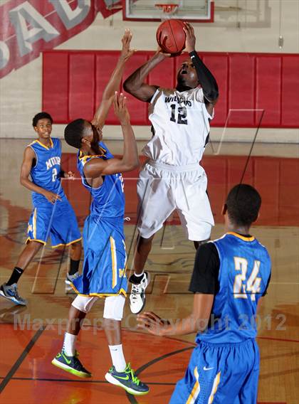 Thumbnail 3 in Muir vs. Renaissance Academy (Rose City Roundball Classic) photogallery.