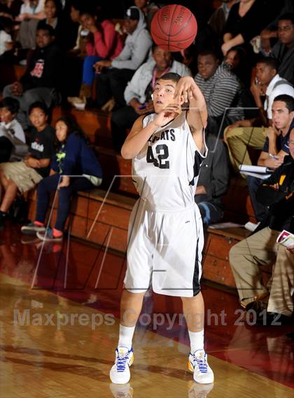 Thumbnail 2 in Muir vs. Renaissance Academy (Rose City Roundball Classic) photogallery.