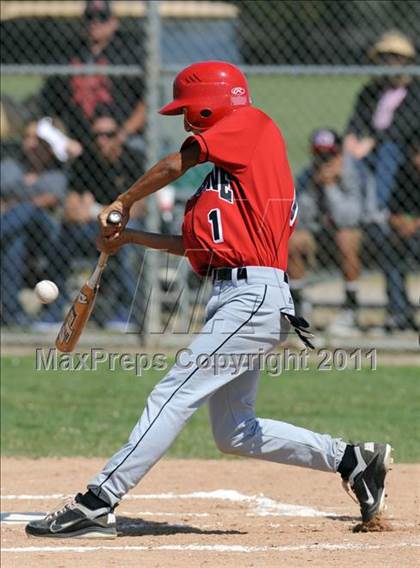 Thumbnail 3 in Gladstone @ Nipomo (CIF SS Playoffs) photogallery.