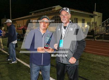 Thumbnail 1 in Vincent Memorial vs. West Shores (CIF SDS D5 Final) photogallery.