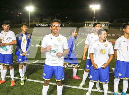 Thumbnail 3 in Vincent Memorial vs. West Shores (CIF SDS D5 Final) photogallery.
