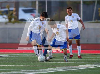 Thumbnail 1 in Vincent Memorial vs. West Shores (CIF SDS D5 Final) photogallery.