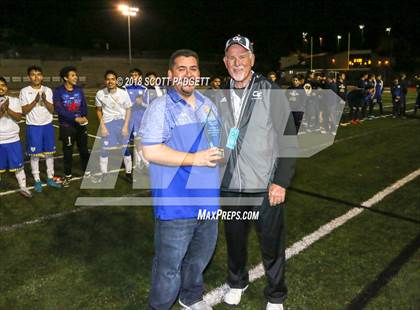 Thumbnail 3 in Vincent Memorial vs. West Shores (CIF SDS D5 Final) photogallery.