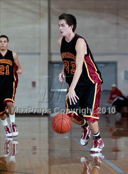 Thumbnail 1 in La Habra vs. Esperanza (Orange Holiday Classic) photogallery.