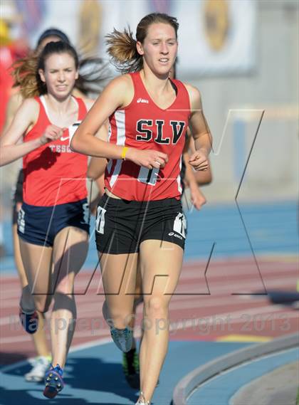 Thumbnail 3 in CIF State Track and Field Championships (Day 1 - Girls 1600m)  photogallery.