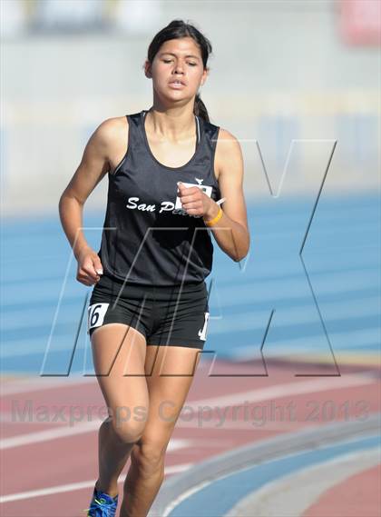 Thumbnail 2 in CIF State Track and Field Championships (Day 1 - Girls 1600m)  photogallery.