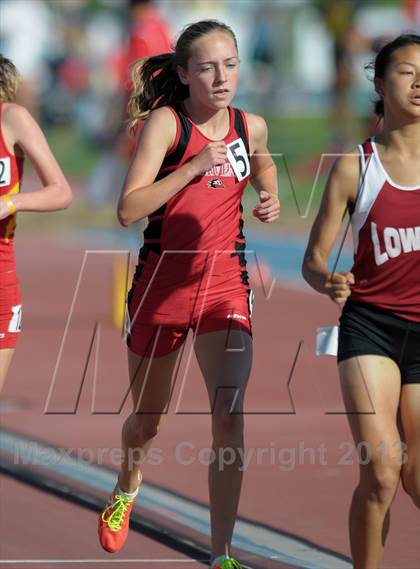 Thumbnail 2 in CIF State Track and Field Championships (Day 1 - Girls 1600m)  photogallery.