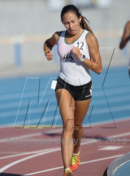 Thumbnail 2 in CIF State Track and Field Championships (Day 1 - Girls 1600m)  photogallery.