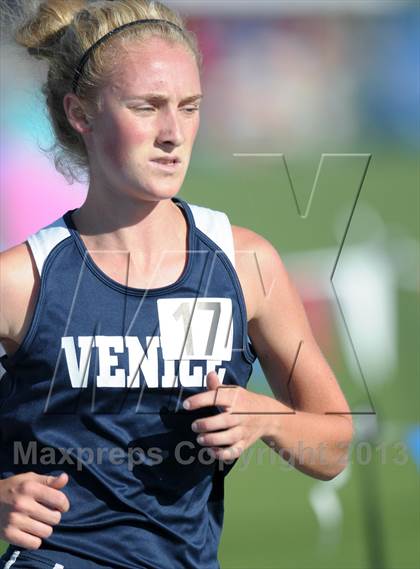 Thumbnail 1 in CIF State Track and Field Championships (Day 1 - Girls 1600m)  photogallery.