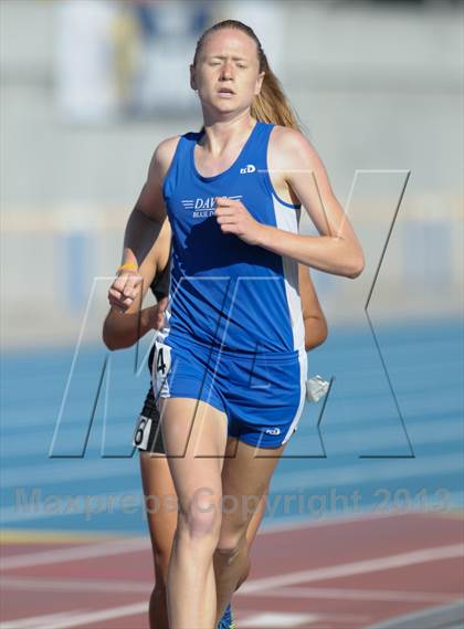 Thumbnail 1 in CIF State Track and Field Championships (Day 1 - Girls 1600m)  photogallery.