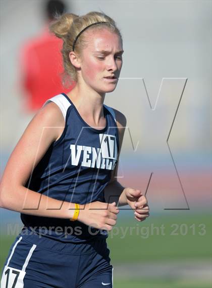 Thumbnail 1 in CIF State Track and Field Championships (Day 1 - Girls 1600m)  photogallery.