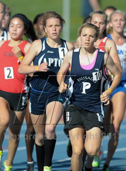 Thumbnail 2 in CIF State Track and Field Championships (Day 1 - Girls 1600m)  photogallery.