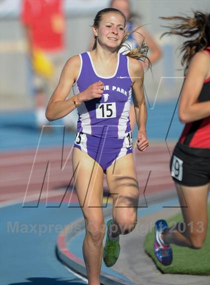 Thumbnail 3 in CIF State Track and Field Championships (Day 1 - Girls 1600m)  photogallery.