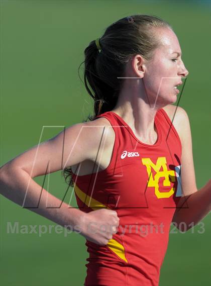 Thumbnail 3 in CIF State Track and Field Championships (Day 1 - Girls 1600m)  photogallery.