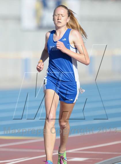 Thumbnail 3 in CIF State Track and Field Championships (Day 1 - Girls 1600m)  photogallery.