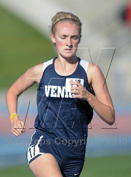 Thumbnail 1 in CIF State Track and Field Championships (Day 1 - Girls 1600m)  photogallery.